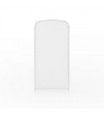 Dėklas Sligo ELEGANCE PLUS Apple iPhone 5G / 5S baltas